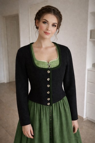 Trachtenjacke strickjacke - strickjacke, xl