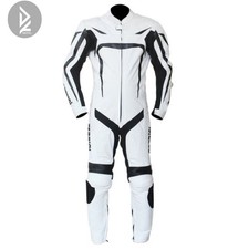 Neue weiße Motorrad Custom