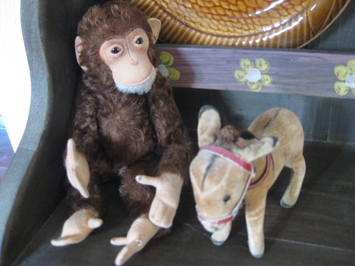 Kleiner alter steiff affe - alter,