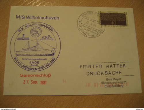 Wilhelmshaven jade cruise - wilhelmshaven,