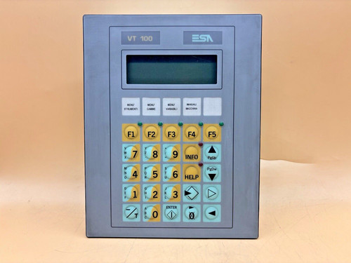 Esa vt100 bedienungsklemme - esa,
