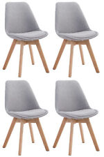 4er Set Besucherstühle Borneo