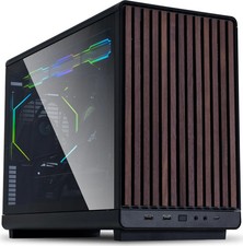 Lian Li DAN Cases A3-mATX Wood Edition PC-Gehäuse, Tempered Glass, Micro-ATX - W