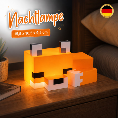 Minecraft fuchs nachtlampe - minecraft,
