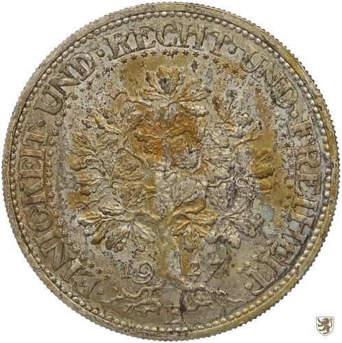 Weimarer republik mark 1927 - republik, 5