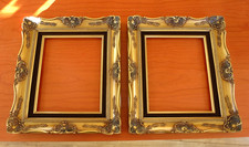 2 Bilderrahmen Retro Barock