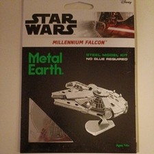 STAR WARS Millenium Falcon 3DMetallbausatz Metal Earth #MMS251 Disney HQ Invento