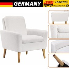 Einzelsofa Lambswool-Stoff