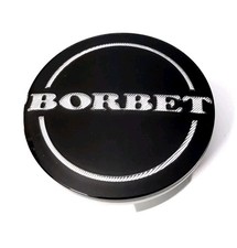 4X Original Borbet Nabendeckel