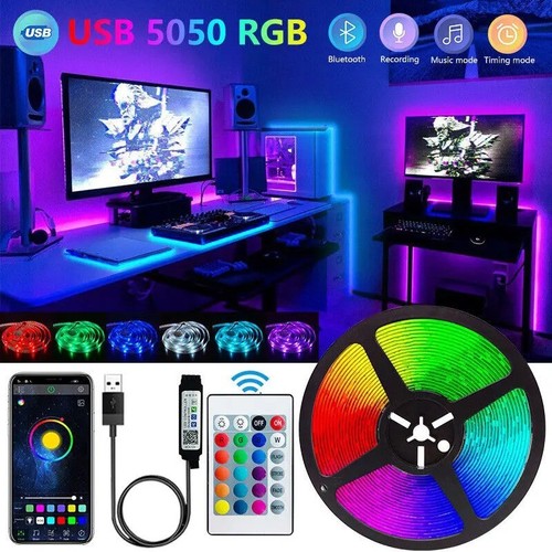 Bluetooth led strip 5050 rgb - led,