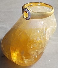 Goldberyll ring 21 ca - ,