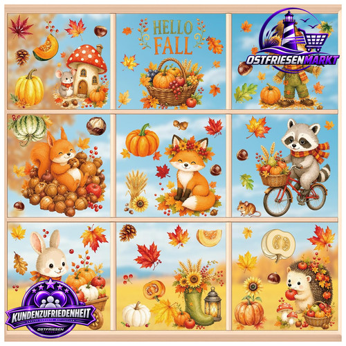 Fensterbilder herbst - fensterbilder,