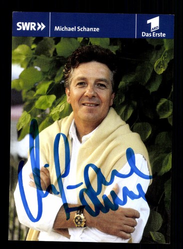 Michael schanze autogrammkarte - michael,