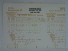 Bildfahrplan (16) für den