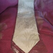 1 x  Krawatte  140 x 9,5 cm Jacquard  Seidenmalerei