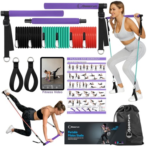 Komplettes workout set mit - komplettes,