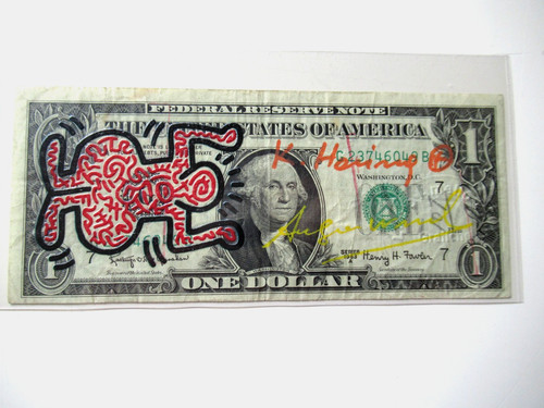 Warhol haring 1us - warhol/k., 1us$