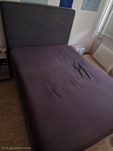 Dunvik boxspringbett 140 200 - boxspringbett,