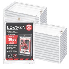 50x Magnetic Card Holder Magnetische Kartenhalter für 35pt Pokémon, Topps Karten