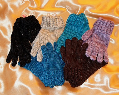 Warme strick handschuhe mit - handschuhe,
