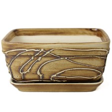 Pflanzschale mit Untersetzer