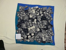 Seidentuch gebraucht, 88x84cm, guter Zustand, 