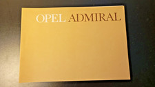Opel Prospekt bebildert Farbe Modell Admiral, DIN A4 erschienen vermutlich 1950?
