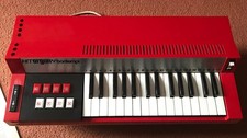 Vintage Bontempi Hit Orgel 70er rot weiß HO/298T Italy elektronisches Keyboard