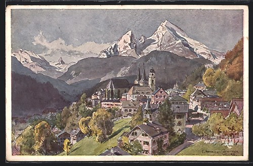 Künstler edward harrison - künstler-ak,