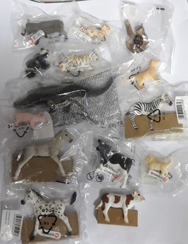 Schleich tiere konvolut neu - 14,