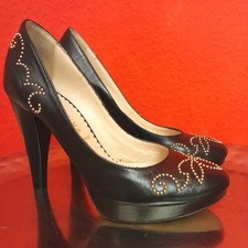 Vera Pelle Pumps Gr.36 Schwarz