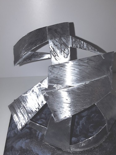 Skulptur abstrakt metall - skulptur,, abstrakt,