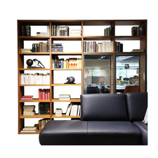 Presotto Regalwand Pari Und Dispari Korpus Nussbaum Canaletto Beidseitig 