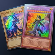 Quintettmagier Set Neu! Ultra Rare Holo Yugioh deutsch Dunkler Magier Deck
