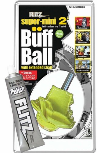 Flitz polierkugel für - 2",
