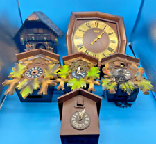 #SE3490# Konvolut alte Kuckucksuhr Schwarzwald Uhren Wanduhr Bastler!!