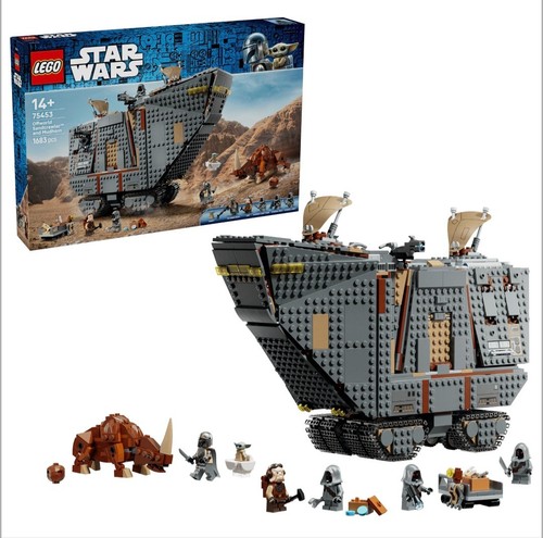 Lego star wars sandcrawler - wars,