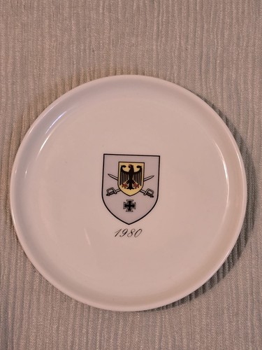Gedenkteller 1980 bundeswehr - gedenkteller, /
