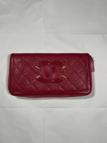 Chanel vintage long wallet y2k - chanel,