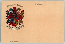 13285256 - 7000 Stuttgart Fidelitas seis Panier In Treue fest Studentenwappen