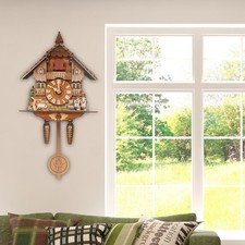 Cuckoo Clock Wood Wall Clock