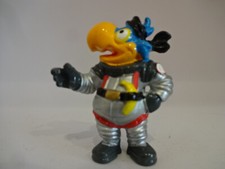Miniatur Spielfigur / Piraten / Papagei als Pirat