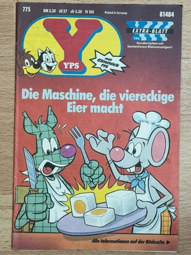 Yps heft ohne gimmick 775 - gimmick, nr