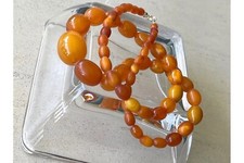 23,20g Antike Bernstein Kette , ca 54cm