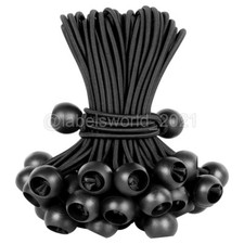 25-100 Pcs 6" 9" Black Ball