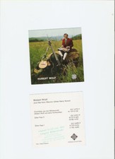 Hubert WOLF -  Autogrammkarte   (MINI - , 10 x10 cm)   Original Signiert,Teldec,