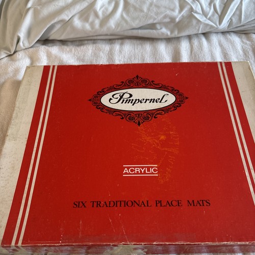 Vintage pimpernel tischsets - pimpernel,