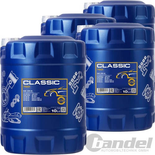 4x10 liter mannol classic - liter,