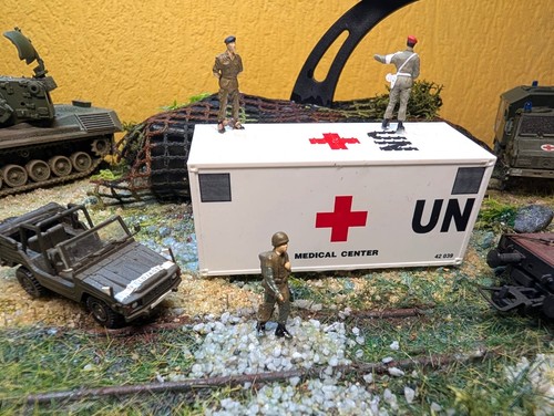 Diorama 87 manöver - diorama, 1/87