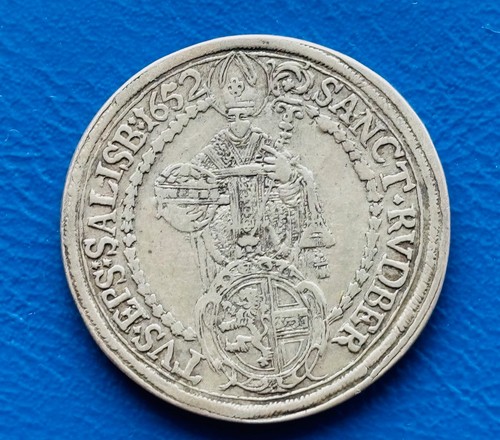 Salzburg taler 1652 - 1652, paris